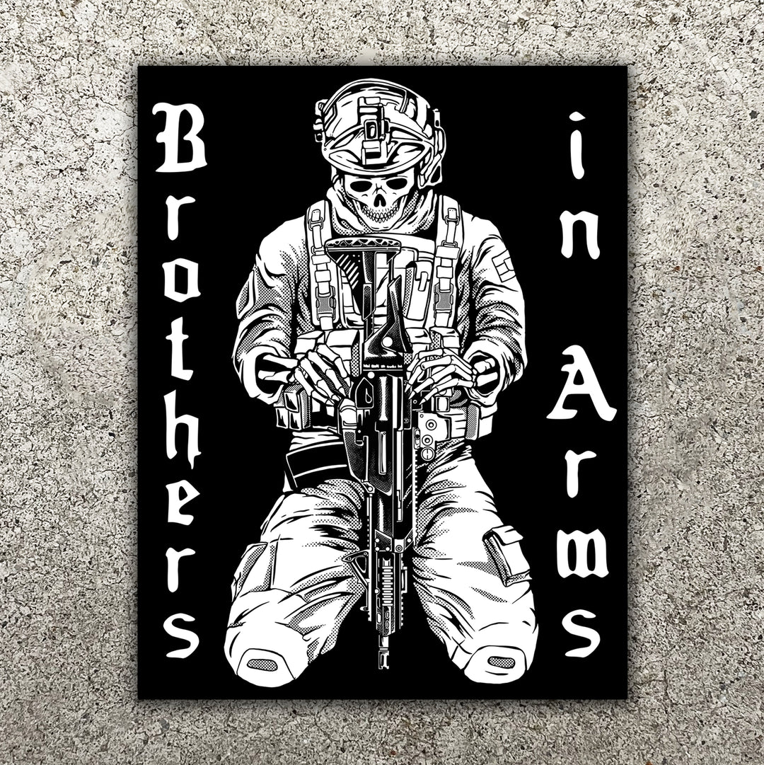 Brothers in Arms Sticker