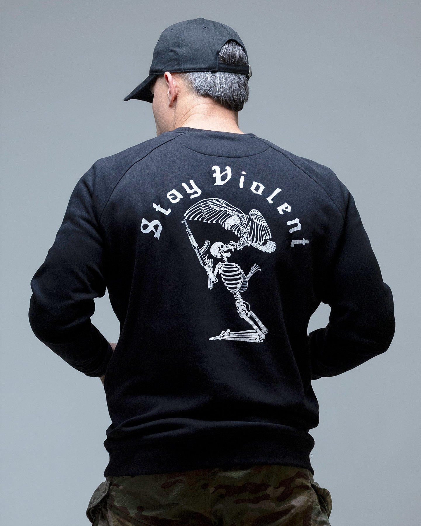 Stay Violent Crewneck