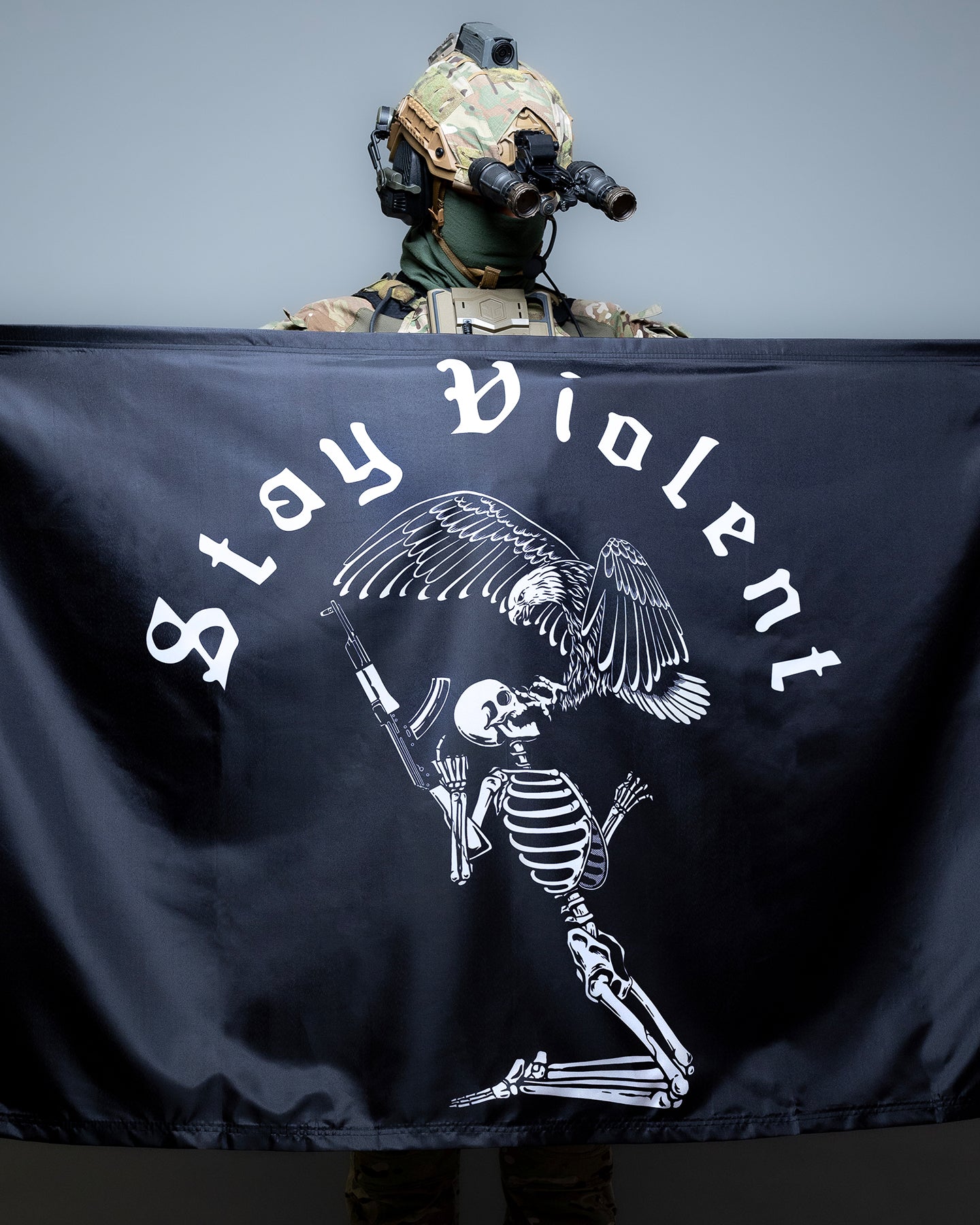 Stay Violent Flag