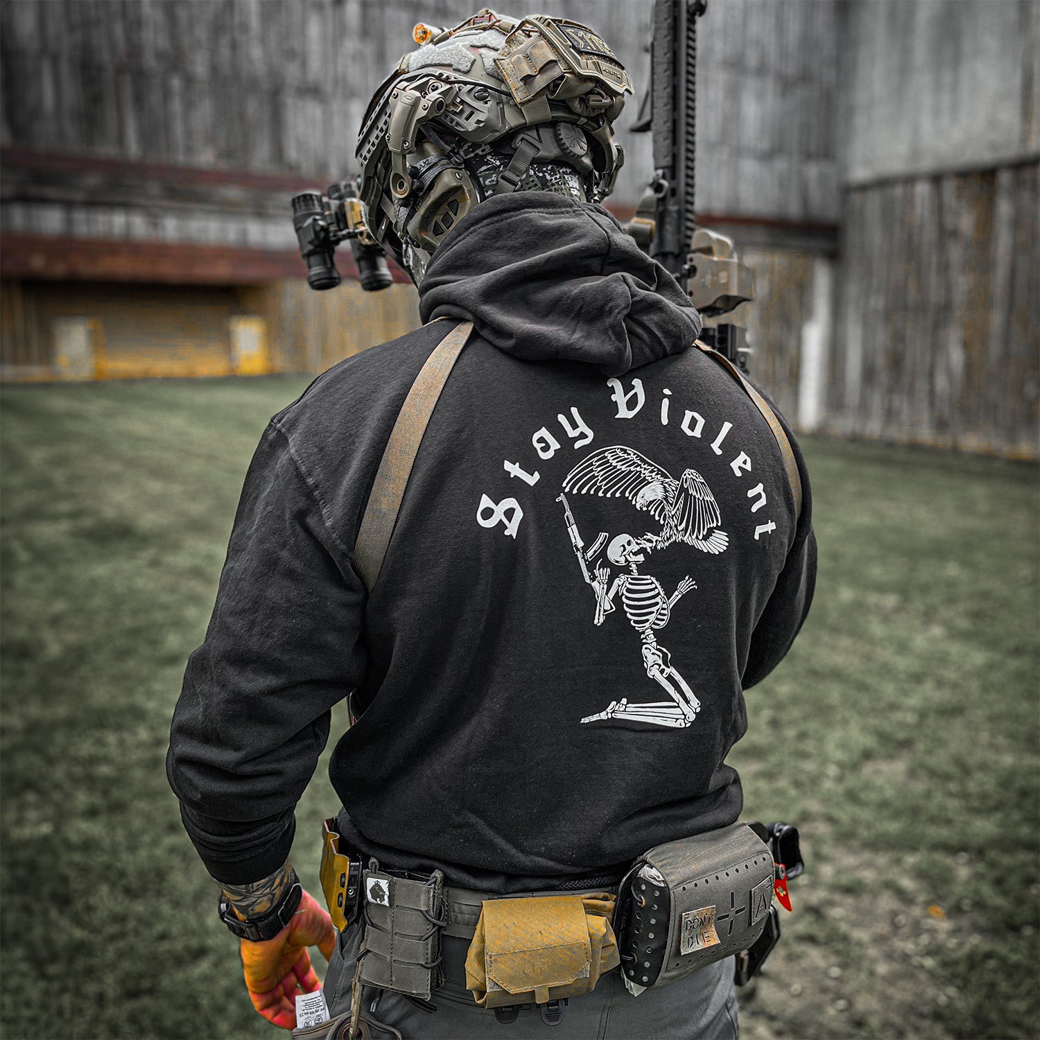 Stay Violent Hoodie – Brothers in Arms