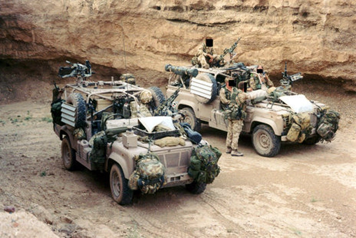 SAS Rescues Its Own Men at the Last Minute