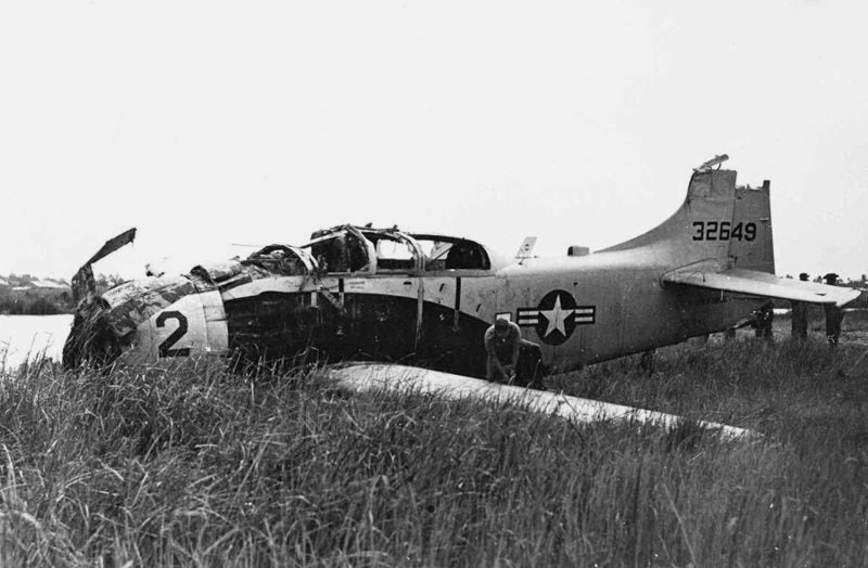 Instead of Leaving His Downed Comrade Behind, This Pilot Simply Landed Next to Him