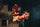 Dterminde looking soldier holding a weapon and aiming.