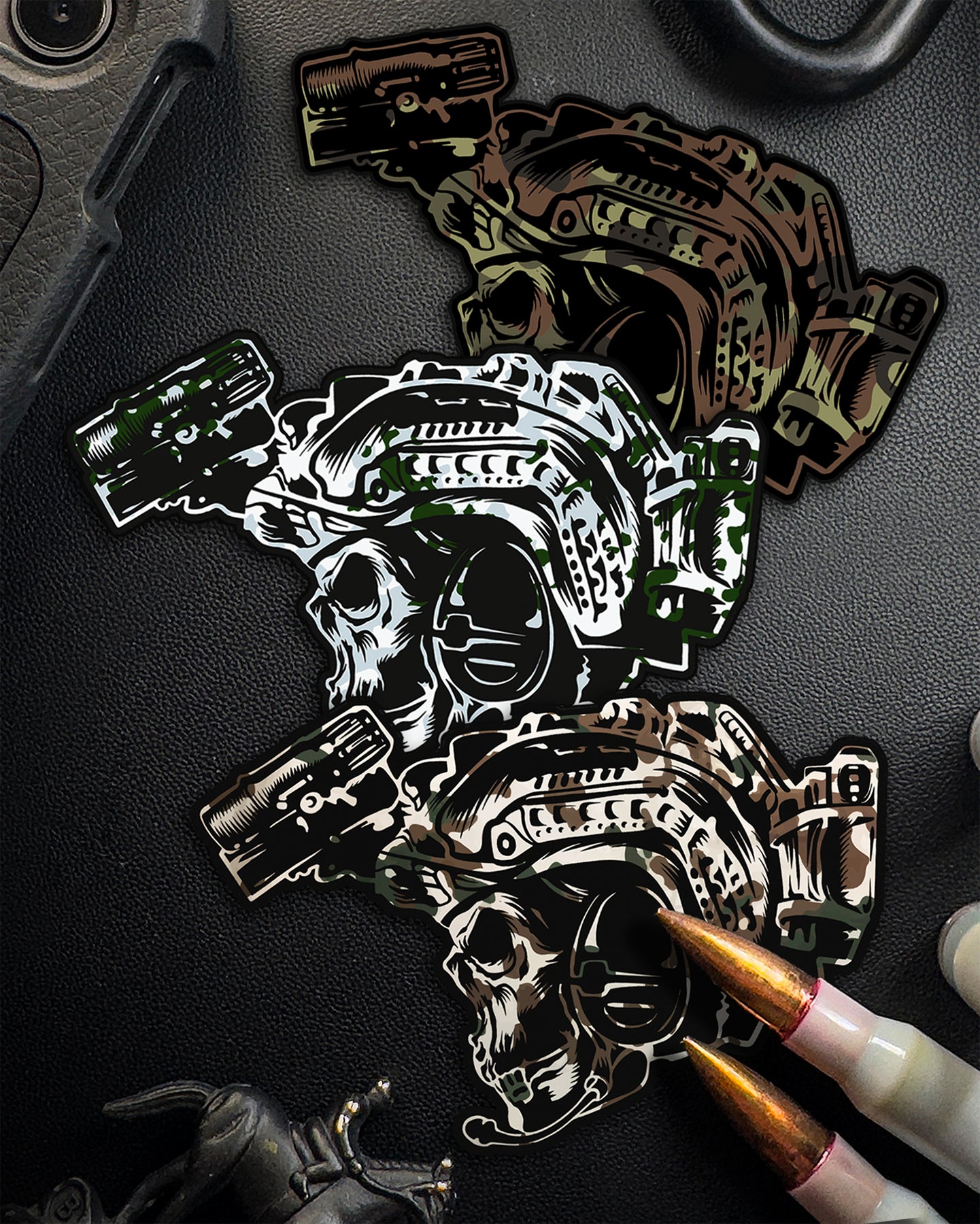 Pack d’autocollants camo BIA