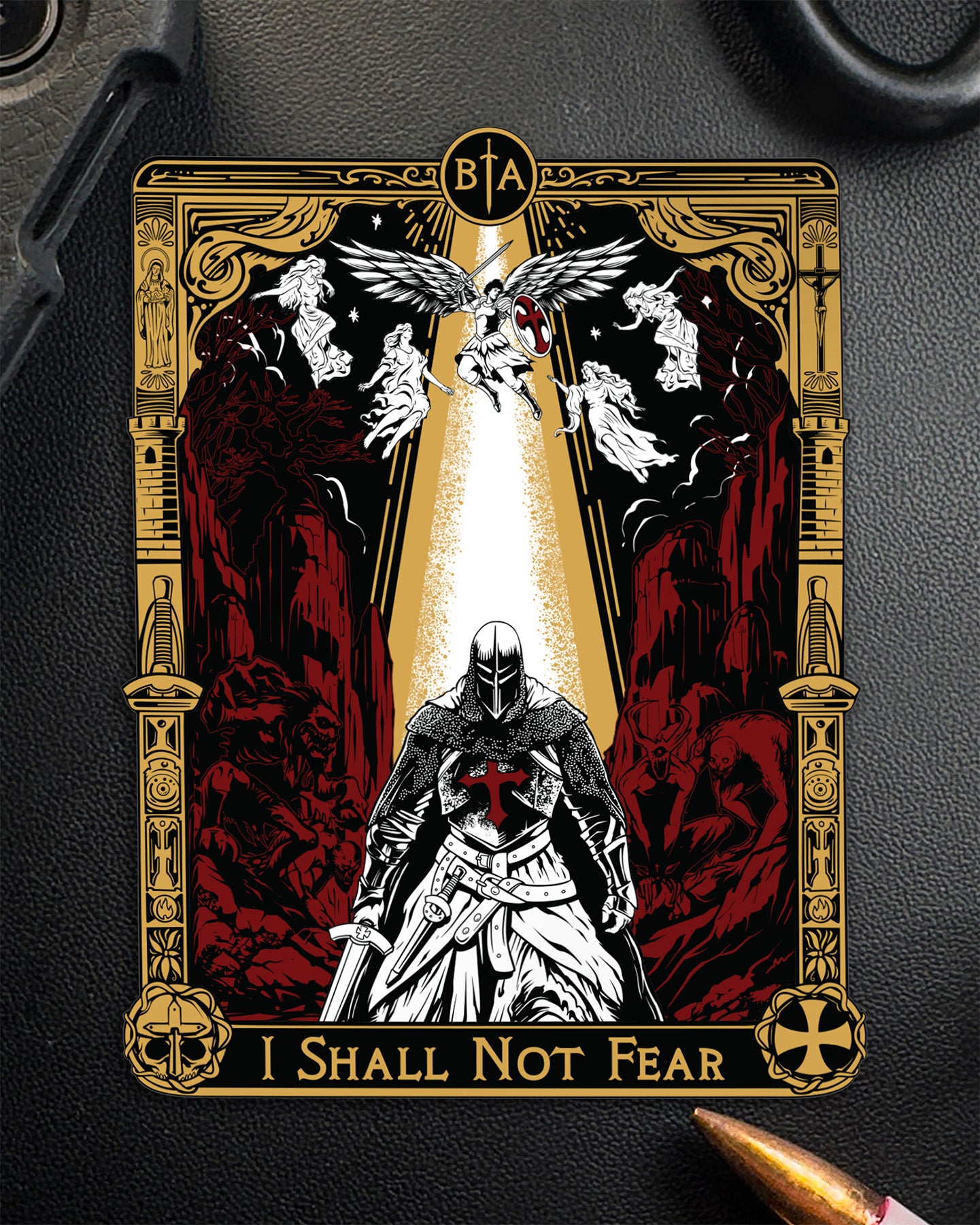 No Fear Sticker
