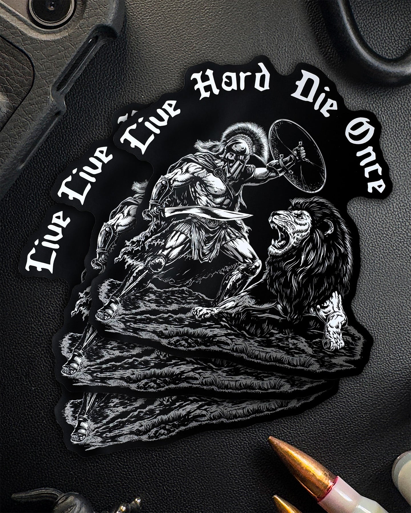 Die Once Sticker