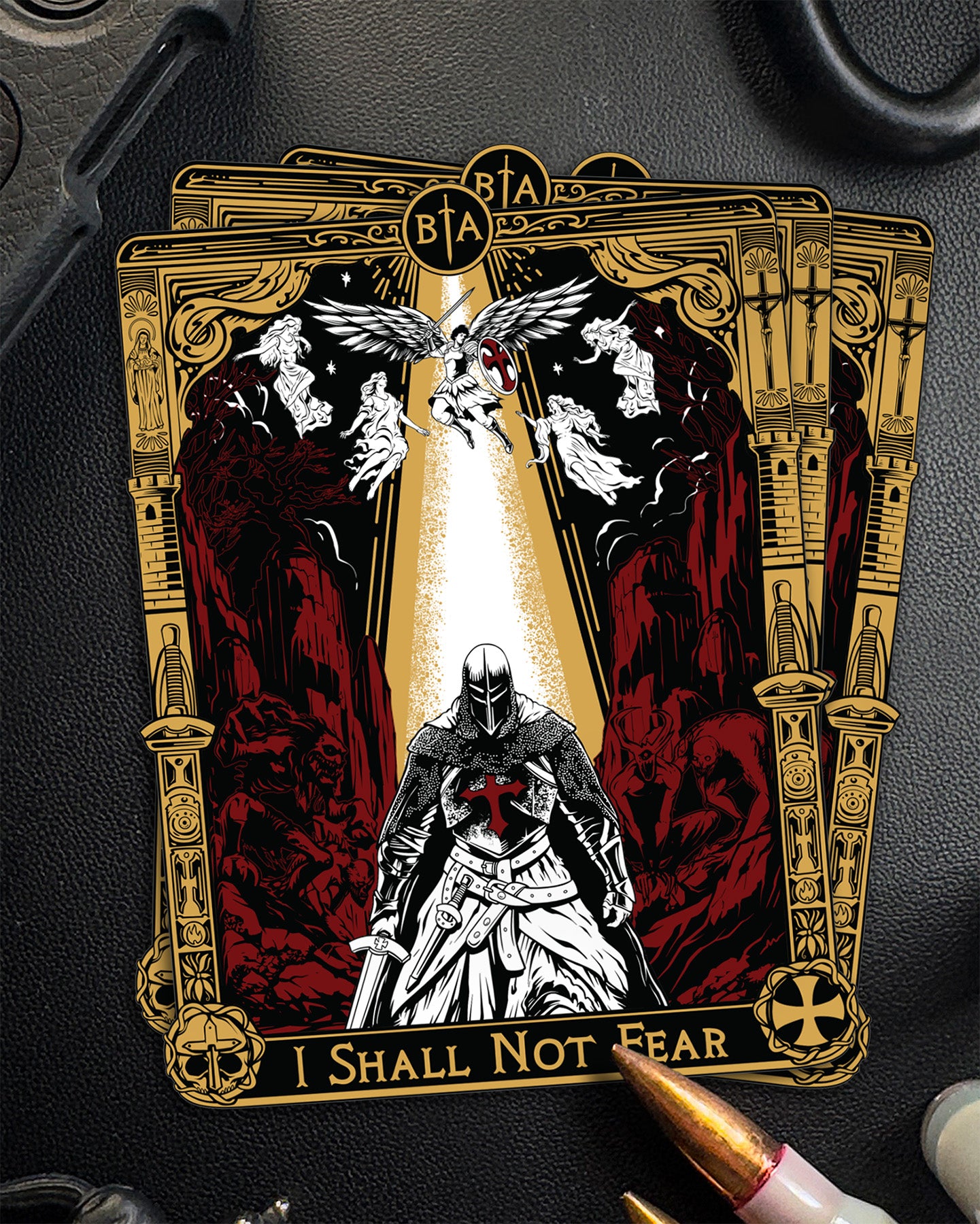 No Fear Sticker