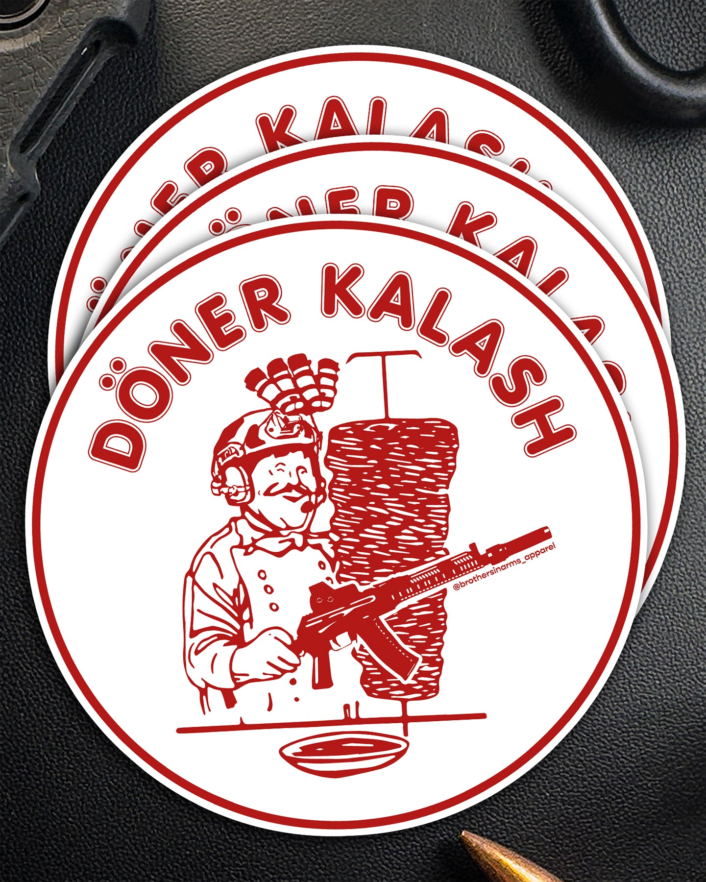 Döner Kalash Mit Scharf Sticker