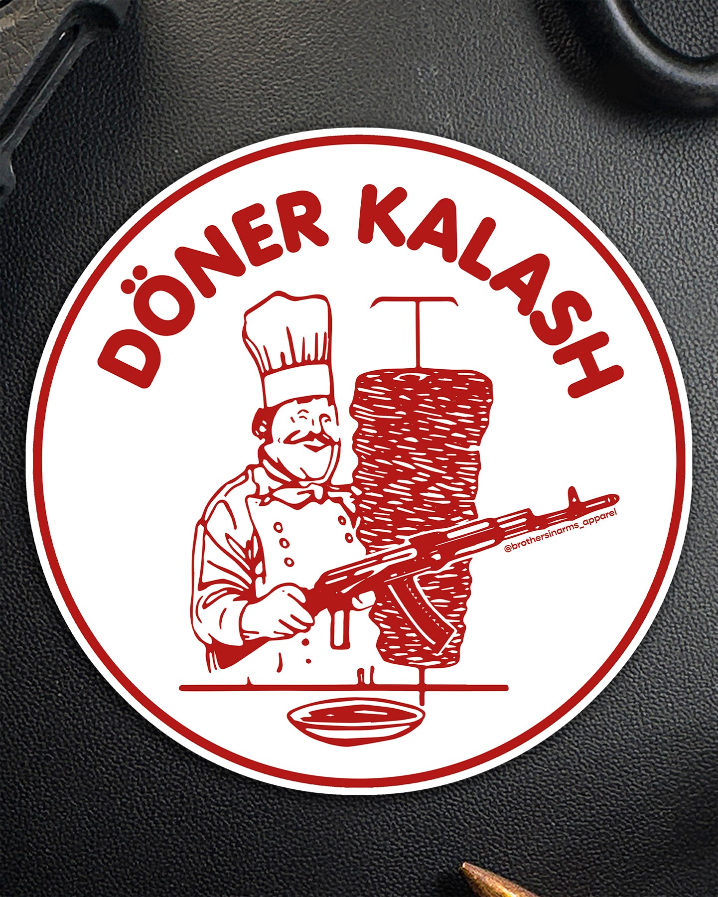 Autocollant Döner Kalash