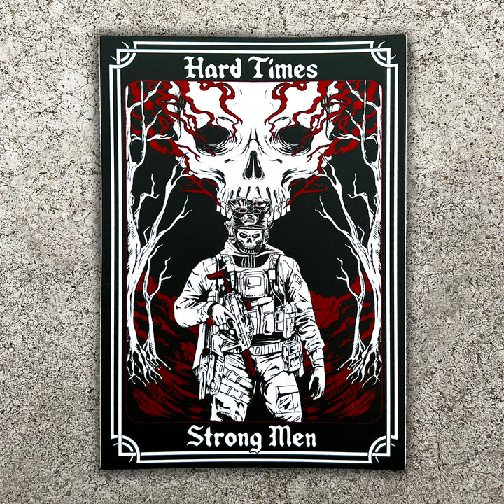 Hard Times Tarot Sticker