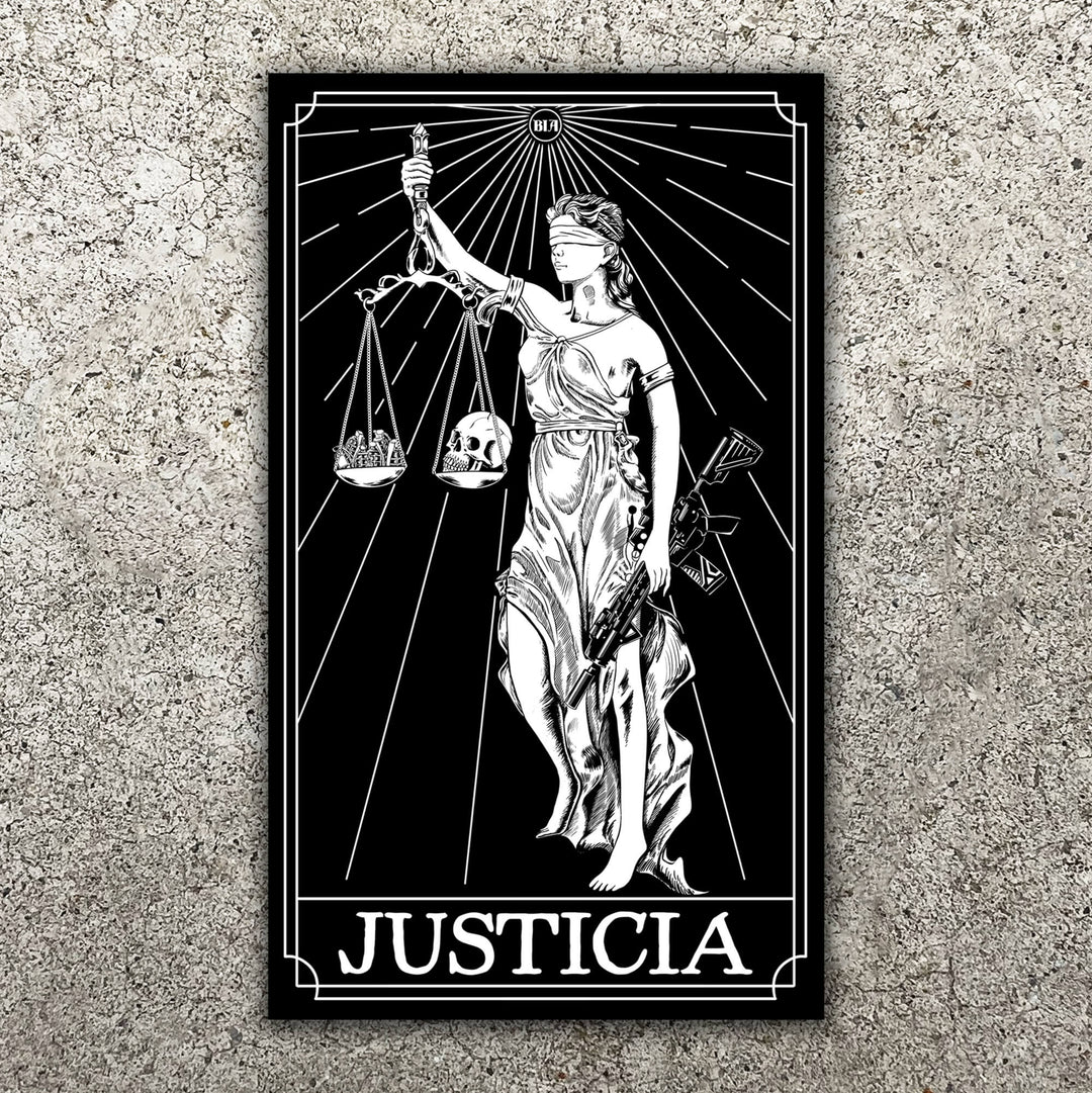 Justicia Sticker