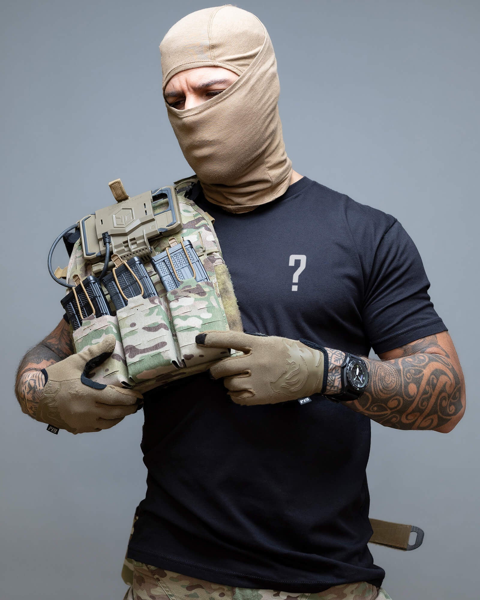 Mystery T-Shirt schwarz - lass dich überraschen