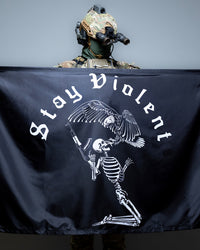 Stay Violent Flag