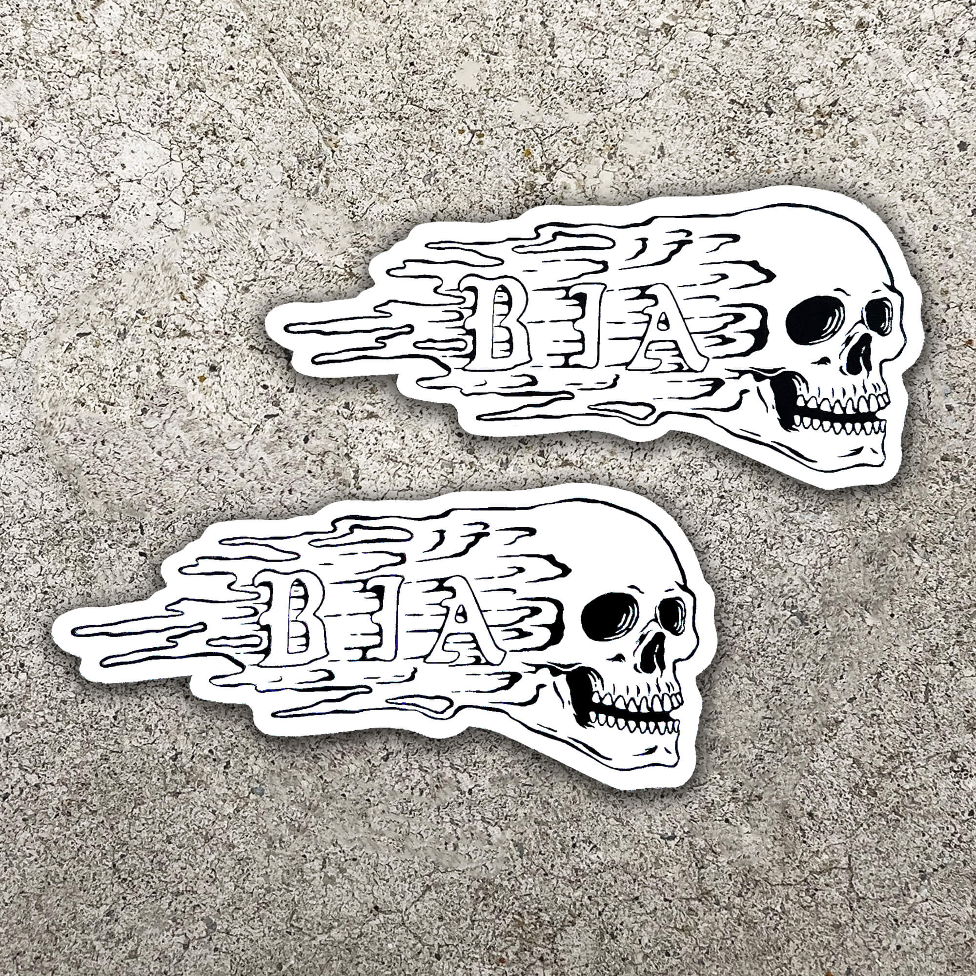 Totenkopf Sticker Set