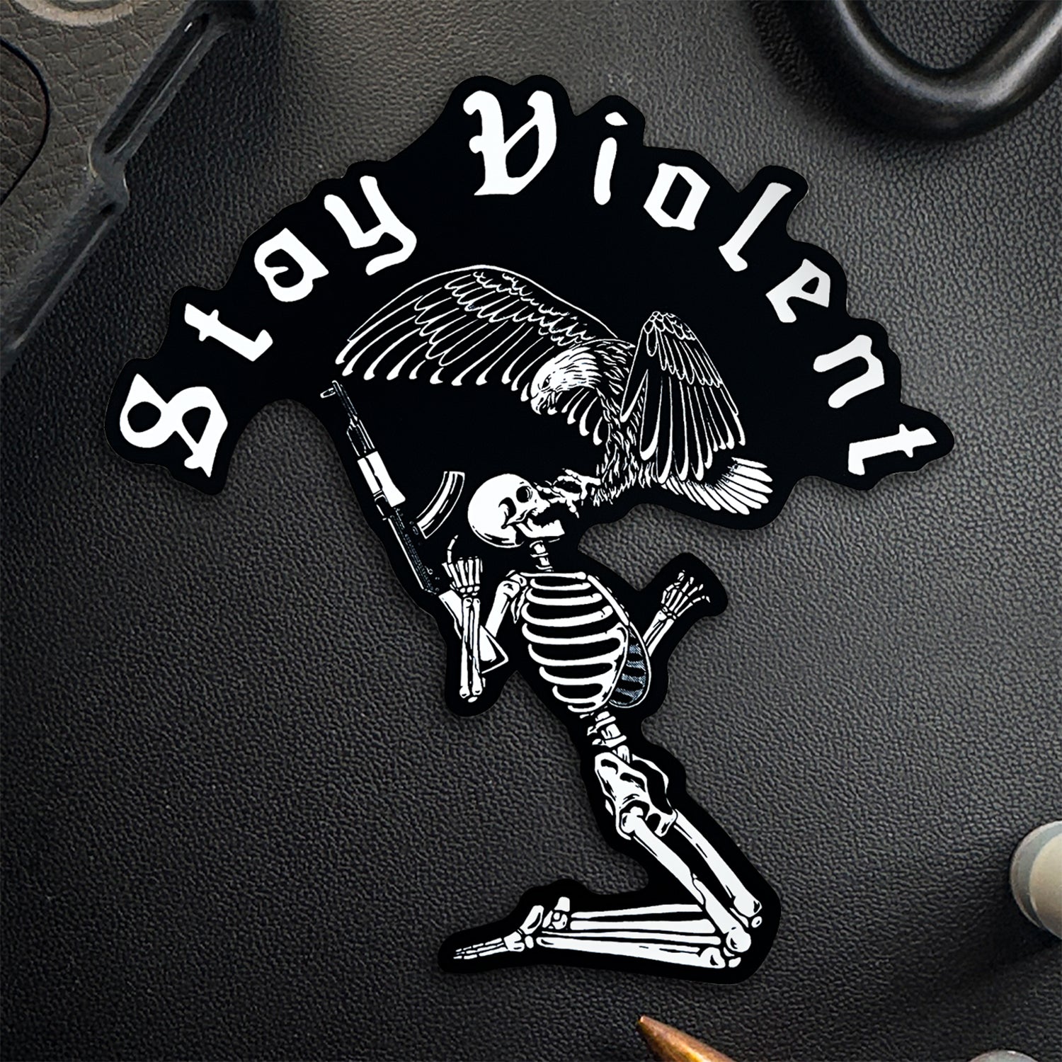 Stay Violent Sticker