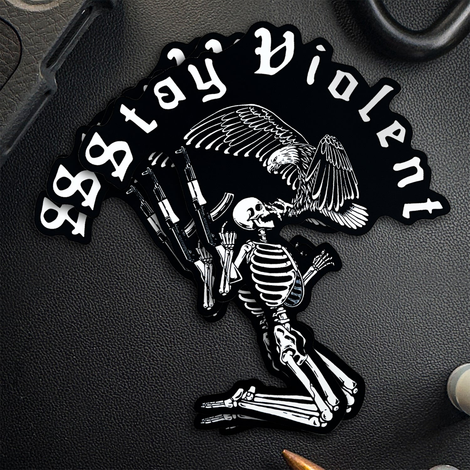 Stay Violent Sticker